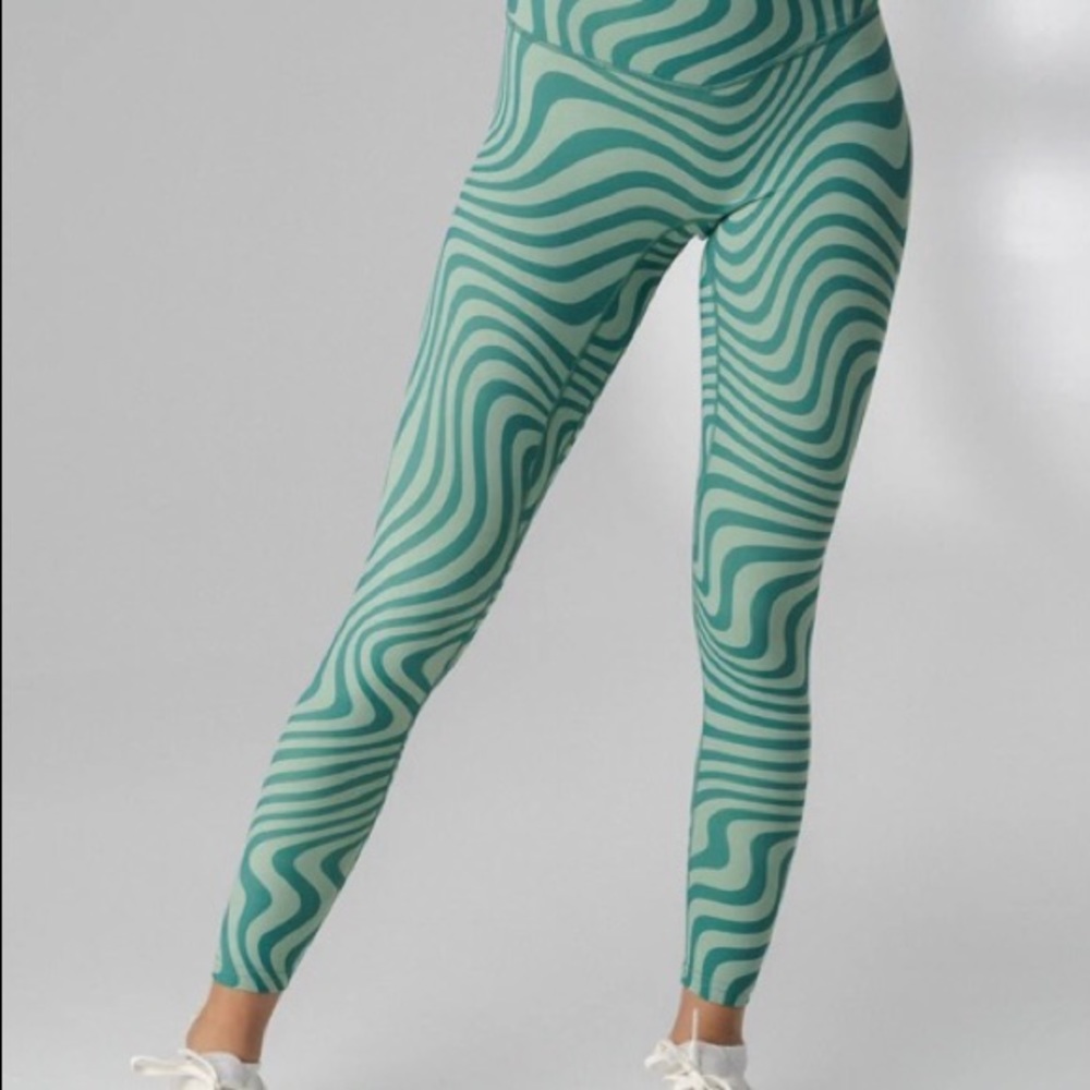 Balance Athletica Leggings-storm fabric-panorama collection